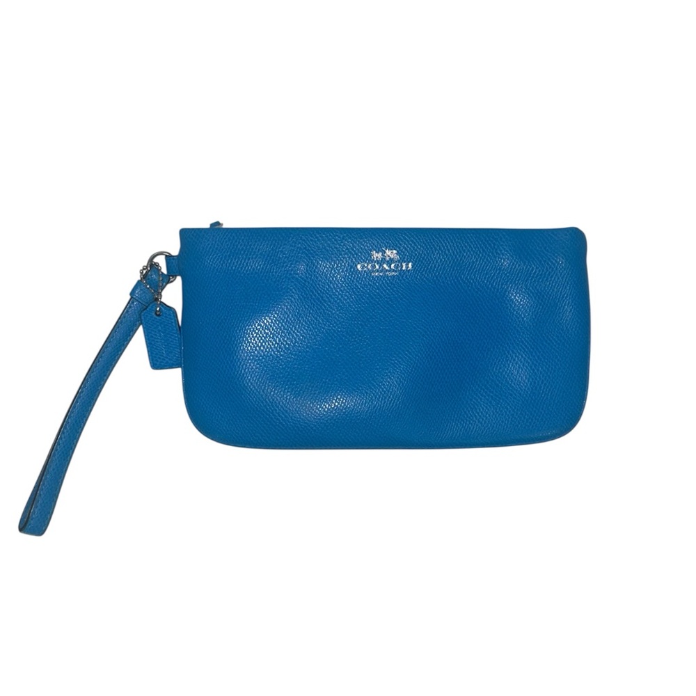 Coach Leather Wristlet